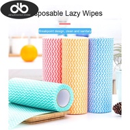 1Roll of Reusable Lazy Rags Kitchen Cleaning Dish Cloth Hand Towel Rolls Organic Dish Cloth Kitchen 