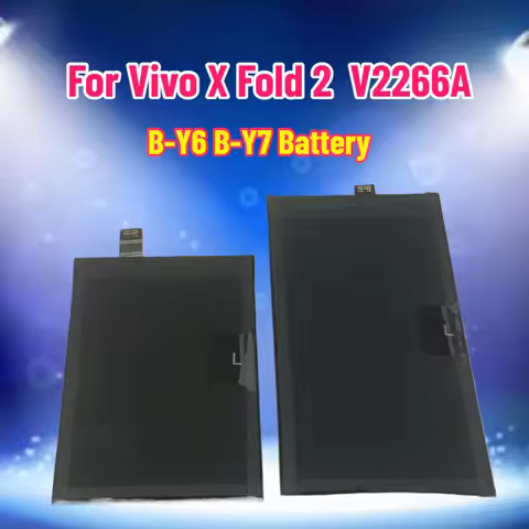 B-Y6 Suitable for Vivo X Fold 2/second-generation Foldable Smartphone Battery V2266A B-Y7 Battery