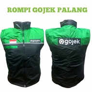 ROMPI JAKET GOJEK WATERPROOF LOGO BORDIR