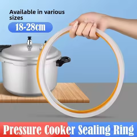 Multi-Size Pressure Cooker Sealing Ring Silicone Gasket O-Ring Replacement Aluminum Pressure Cooker 