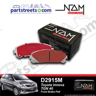 NAM Front Brake Pad - Toyota Innova 40 - D2915M (1set)