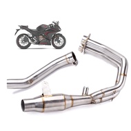 For HONDA CB500X CBR500 CB500F CBR500R 2013-2019 Motorcycle Exhaust Header Link Tube Connect mid Pip
