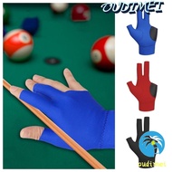 OUDIMEI Three Fingers Snooker Glove, High-elastic Anti-slip Breathable Billiards Glove, Spandex Portable Breathable Single Piece Billiards Gloves Pool Table Accessories