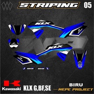 Striping Variation KLX G,BF,SE - Variation STICKER KLX G,BF,SE -05