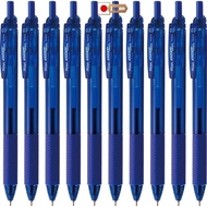 【Direct from Japan】Pentel Gel Ink Ballpoint Pen EnerGel S 0.3mm Blue 10 pens BLN123-C