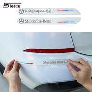 Sieece Transparent Car Bumper Anti Collision Strip Car Accessories For Mercedes Benz CLA W124 W204 A