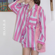 Miami Shirt in Flamingo Pink | Moaa Collection