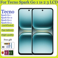 Original Tecno Spark Go 1 Go 1S Go 2 Go 3 LCD Display Touch Screen Replacement
