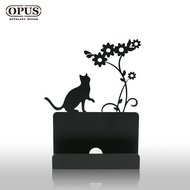 Desktop Texture Storage Welcome New Year European Style Iron Art Business Card Holder < Cat-Classic 