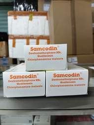 Suplemen kesehatan Multivitamin Samcodin original perbox dengan Dextromethorphan HBr, Guaifenesin, C