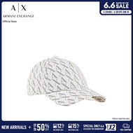 AX Armani Exchange หมวกผู้ชาย รุ่น 954229-CC813-20811 - สีออฟไวท์