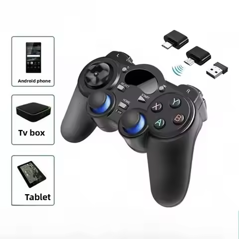 2.4G Controller Gamepad Wireless Joystick with OTG Converter for P3 Android Phone Tablet PC Smart TV