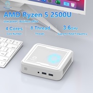 GenMachine New AMD Ryzen 5 2500U RGB Gaming Mini PC มินิ พีซี Windows11 4 Cores 8 Threads WIFI5 BT4.2 DDR4 8/32GB RAM 256/2TB NVMe SSD Support Double Screen Output Mini Gaming Computer