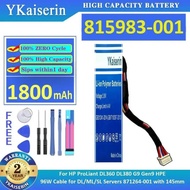 Server Array Card Battery 815983-001 1800Mah For HP Proliant DL360 DL380 G9 Gen9 Hpe DL ML SL 871264