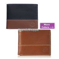 Ready Stock, Original Timberland Commuter Hybrid Bifold Men’s Leather Wallet, with Attached Horizontal Flip Pocket