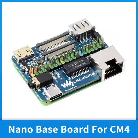 Raspberry Pi Compute Module 4 CM4 Nano Base Board (B) with RPi 40PIN GPIO interface for Compute Modu
