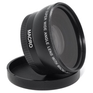 52mm Macro Wide-angle 2in1 Lens For  WD300 8K Digital Camera F01/W1 5K Digital Camera Macro 2in1 Wid