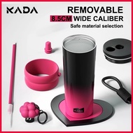 ▧ ❈ ♒ KADA Tumbler Hot and Cold 316 Stainless Steel with Straw Aquaflask Coffee Mug with Lid Vacuum
