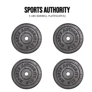 5LBS X4PES Sports Authority dumbell/barbell plates NOT INCLUDED GLOVES