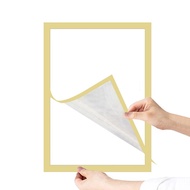 Khung Ảnh Từ A4/A5/A6 Vàng/Bạc/Đen Tái Sử Dụng Dụng Cụ Trưng Bày Cho Tường Trang Trí Nội Thất