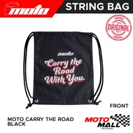 MOTO String Bag – Motorcycle Riding String Bag | Carry the Road