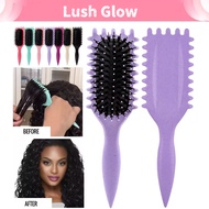 Bounce Curl Define Styling Brush Detangling Hair Brush Tangled Hair Comb Shaping Barber Styling Tool