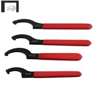 Coilover Wrench, Hook Wrenches Tools Set Shock Spanner Wrench Set C-Shape Spanner Adjustable Spanner