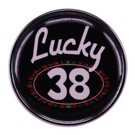 FALLOUT Radiation 38 Resort Brooch Game Badge Clothes Hat Pin Badge Accessories