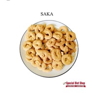 SAKA  GLUTEN FREE COOKIES|EGG FREE|MSG FREE| SNACK SEHAT| CEMILAN SEHAT