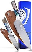 Dalstrong 2 Piece Knife Set - Chef Knife 8 inch & Paring Knife 4 inch - Valhalla Series - Premium 9C