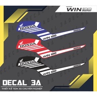 WIN 100 DECAL 3A DESIGN