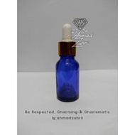 10ml Glass Pipette Bottle - 10 ml Blue Glass Pipette Bottle - 10ml Serum Bottle - 10ml Blue Glass Pi