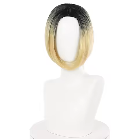 Anime Haikyuu Karasuno High School Volleyball Club Kozume Kenma Cosplay Wig Kenma Kozume wigs Short 