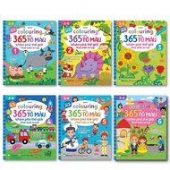 Combo Bộ 6 Cuốn Colouring 365 Ngày Tô Màu Song Ngữ Anh Việt Cho Bé - Khám Phá Thế Giới Phát Triển Tr