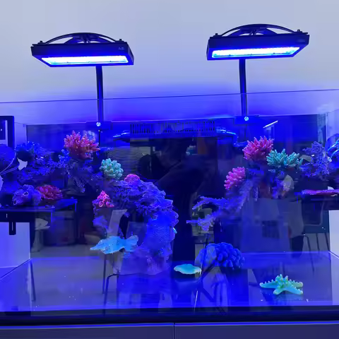A8se II Smart Full Spectrum 215W WiFi APP Programmable Saltwater Aquarium Marine Coral Reef LED Ligh