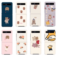 【Korean Phone Case】 Z-Flip 1 LET 5G F700/707 Collection case Slim Cute Hand Made Unique SAMSUNG Kore