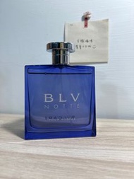 寶格麗 藍茶 深夜版 男香 100ml 絕版品 BLV Notte Pour Homme