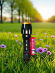 充電式。鋰電池電筒