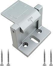 TAODAN Aluminum Alloy Door Lock Stiffener 2.24x1.46x2.72inch Silver Burglary Gate Hasp Suitable for 