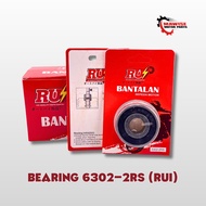 BEARING 6302-2RS RUI - BEARING BALL LAKER / LAHER WHEEL BEARING 6302-2RS