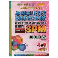 ANALISIS BERTOPIK KERTAS SOALAN PEPERIKSAAN SPM BIOLOGY 2015-2019