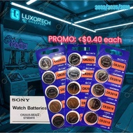 SG Local seller free 🚚<Promo$0.38/pc> Wholesale Premium Sony CR2032 2025 2016 Japan brand battery