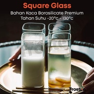 FCR0 Square Cup Glass Square Glass/ 400 ML