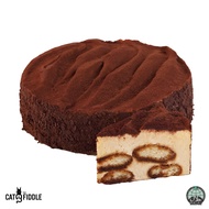 [Cat & the Fiddle] Tiramisu Cheesecake Halal