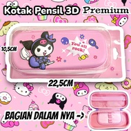 Premium 3D Pencil Case Cartoon Character Image box 3D Pencil Case Cute Embossed Image waterproof