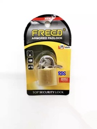 Gembok Freed Nikel 25mm - Gembok Kunci Leher Pendek - Gembok Pager