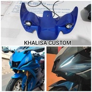 Winglet Aero Fairing Yamaha R15 V4 R15M Model R1 Projector Lamp