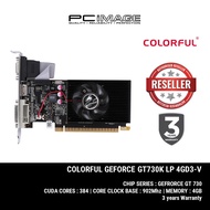 COLORFUL GEFORCE GT 730K LP 4GD3-V |  GT 730K 4GD3 V2-V GPU [3YRW]