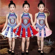 Costume For Kids United Nations Costume For Girls Stage Performance Ethnic Minority Cosplay