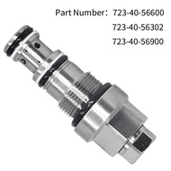 (XHJO) Unload Valve Assy Excavator Relief Valve for PC100-6 PC120-6 PC200-7 PC300-7 723-40-56900 723